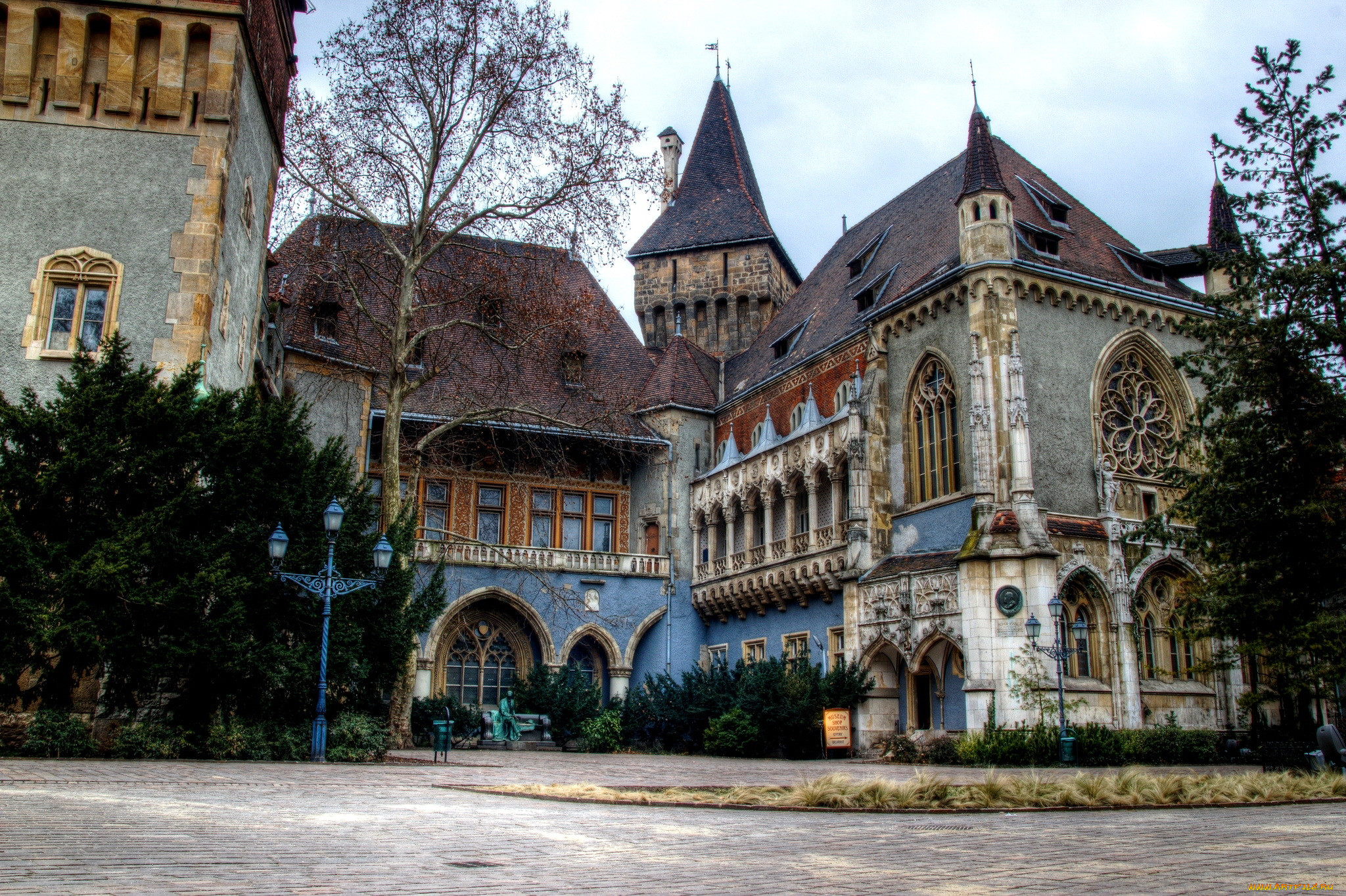 vajdahunyad castle,  budapest,  hungary, , - ,  ,  , , vajdahunyad, castle, , , budapest, 